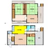 扶桑町高雄北屋敷戸建 5LDKの間取り