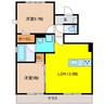 仮）JA賃貸　江南市高屋町 2LDKの間取り