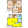 布袋町東コダテックス 3LDKの間取り