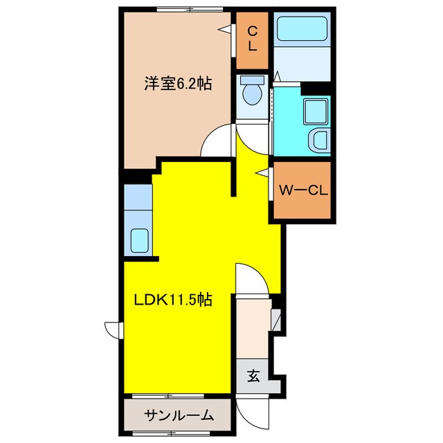 間取り図 サンリット本郷Ⅲ