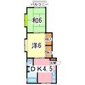 ハイムシミズの間取図