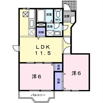 間取図 シルクロードＢ