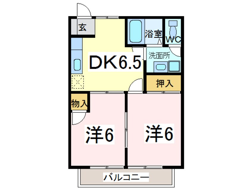 間取図 アネックス山王