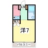 時の村21号館 1Rの間取り