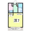 時の村21号館の間取図