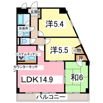 間取図 ヴィラフォーシーズン