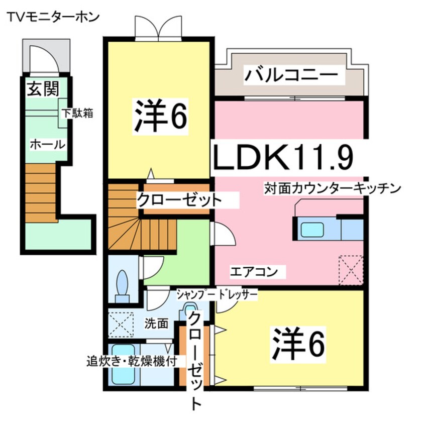間取図 ルミネス