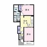 ジョゼマフネ 2DKの間取り