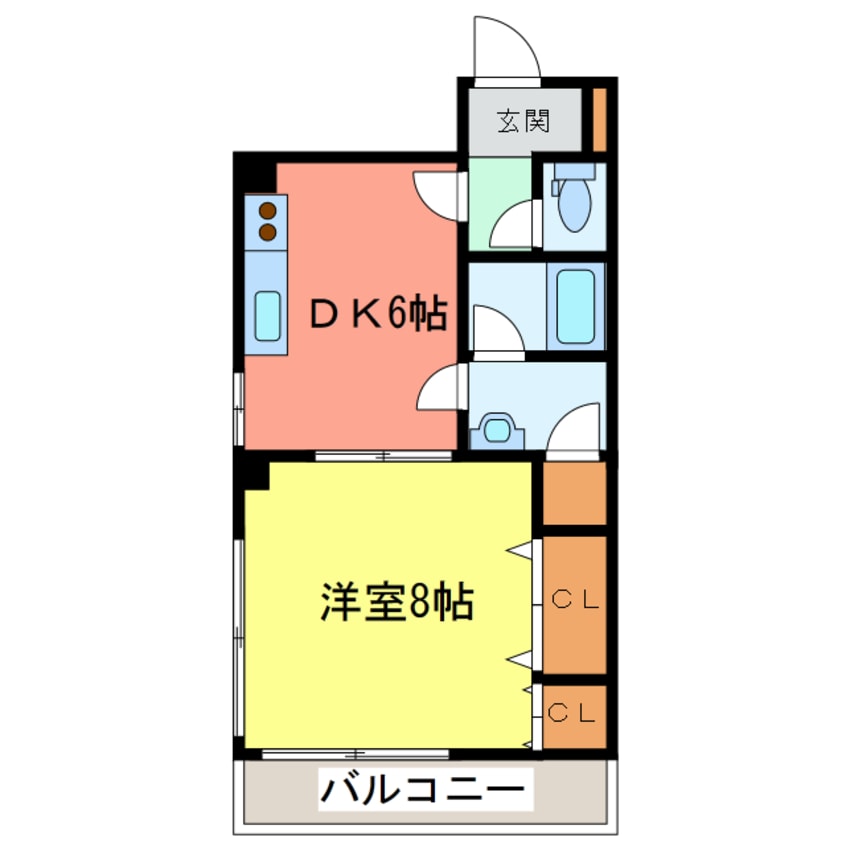 間取図 木更津パレス
