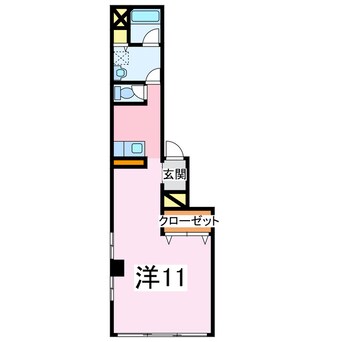 間取図 木更津パレス