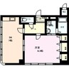 木更津パレス 1DKの間取り