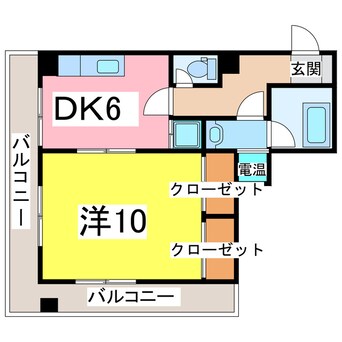 間取図 木更津パレス