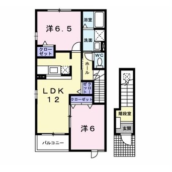 間取図 ヴァンヴェールA