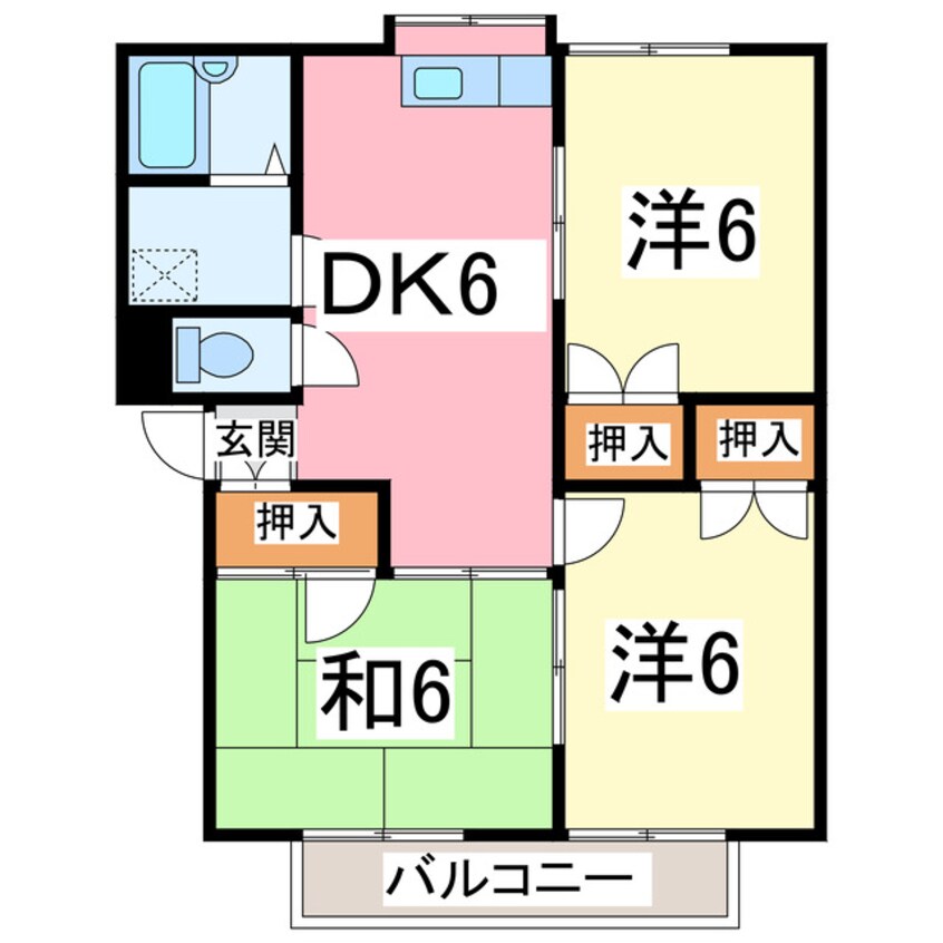 間取図 レジデンス東太田