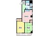 エールメゾン美浜 2DKの間取り
