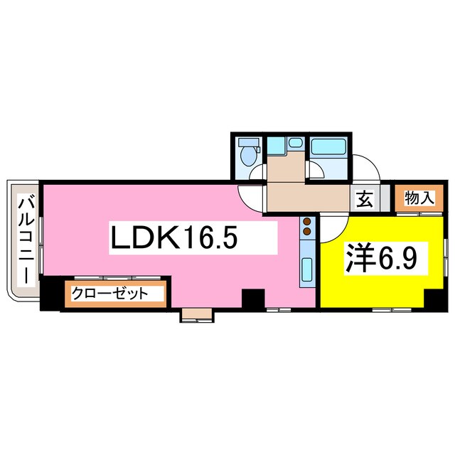 間取り図 エールメゾン美浜