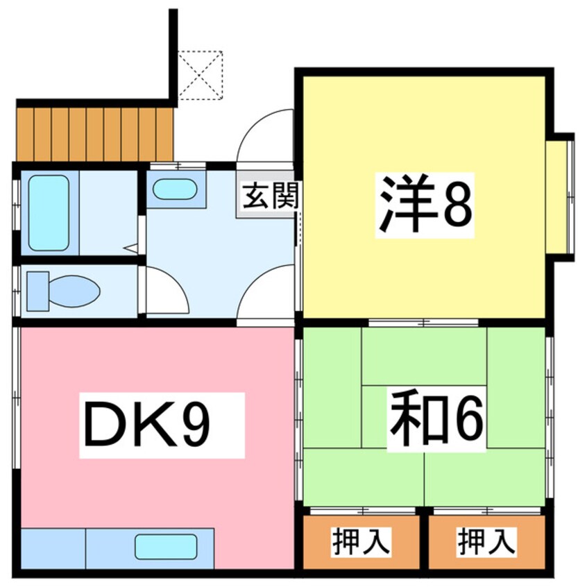 間取図 マインハイムあじさい