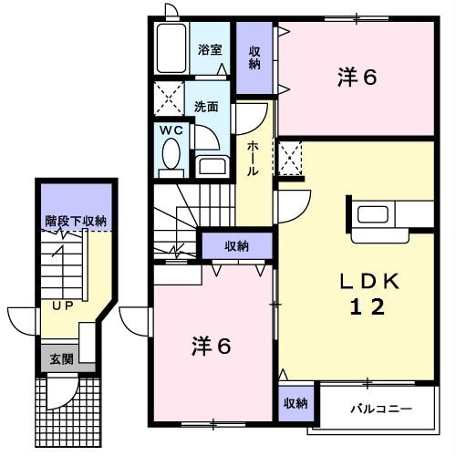 間取り図 ドゥソレイユ