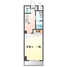 Sky-Mansion（スカイマンション） 1Kの間取り