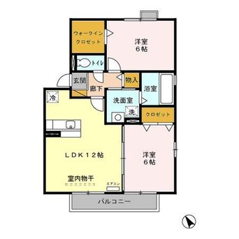 間取図 フラガンシア南館