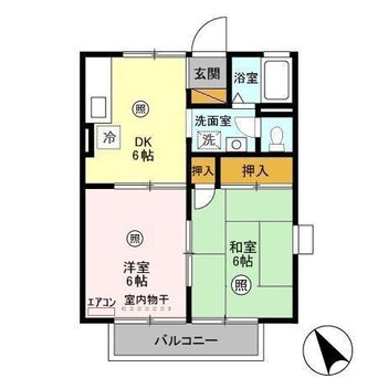 間取図 アネックス中野Ａ