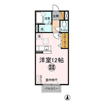 間取図 エスポワール(君津市)