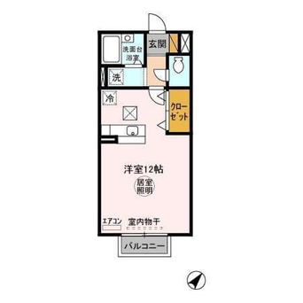 間取図 ラグーナフォンテーヌ