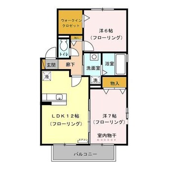 間取図 ラフィーネふじ