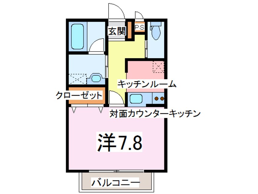 間取図 メゾン桜