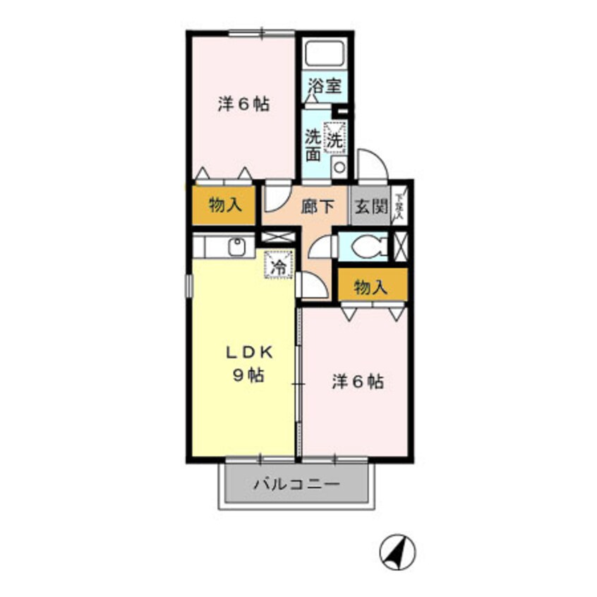 間取図 オールクリンゲル