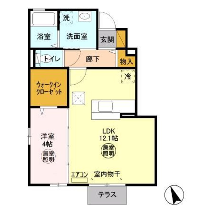 間取図 アルカンシェル