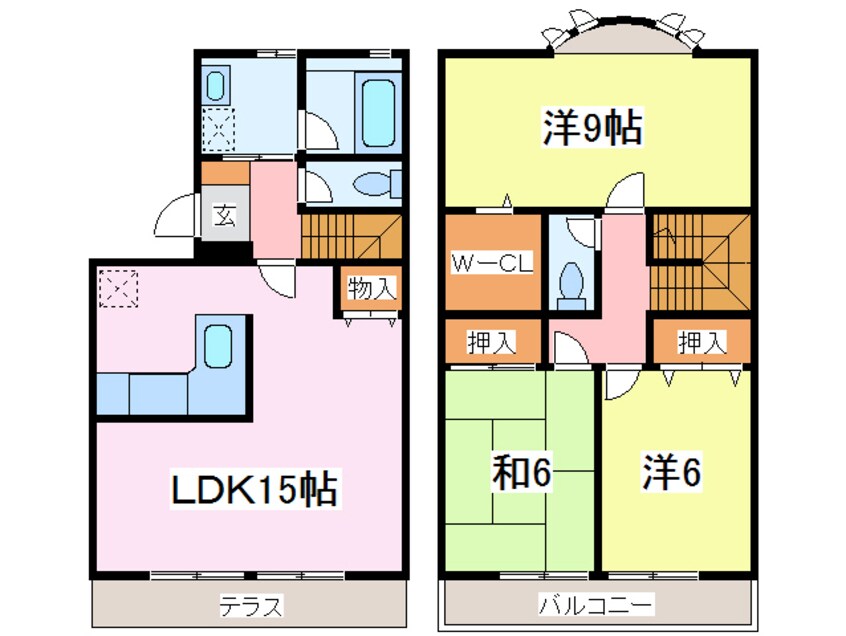 間取図 パークアベニューＡ