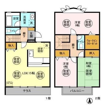 間取図 パークアベニューＡ