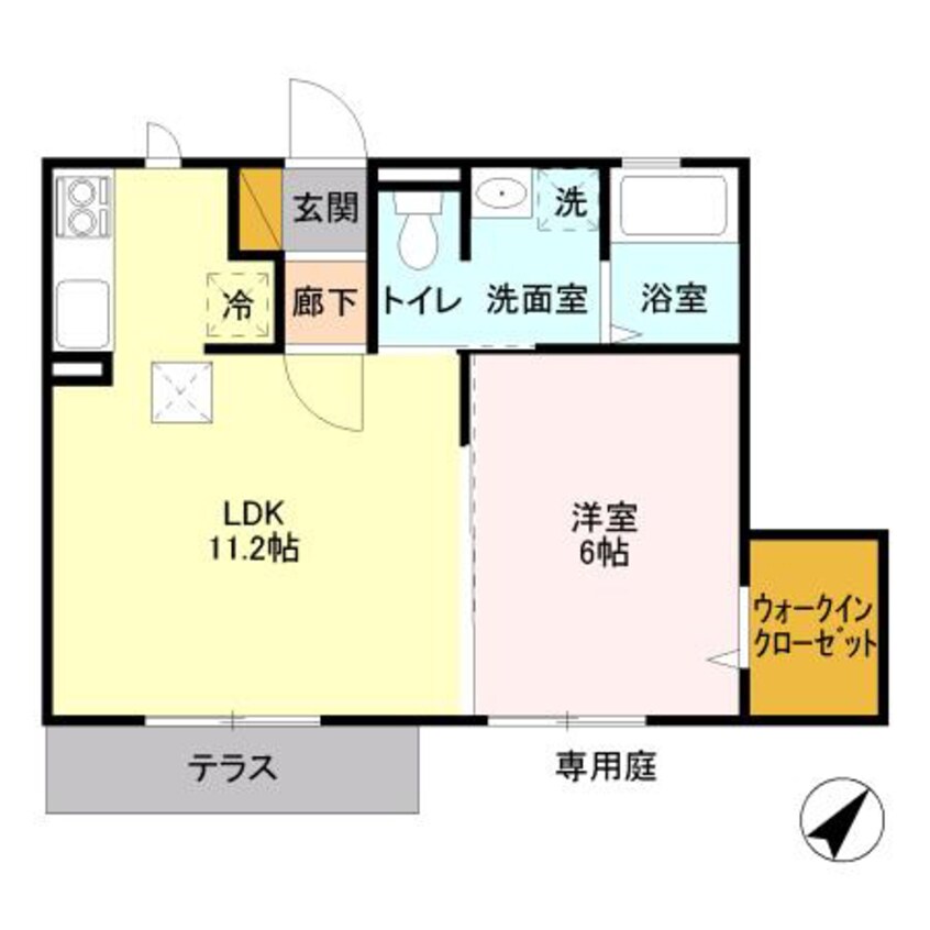 間取図 comorebi　コモレビ