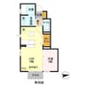ルミエール瑞穂　壱番館 1DKの間取り