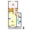 ソレイユⅡ(木更津市) 1LDKの間取り