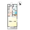 コンフォルト 1Kの間取り
