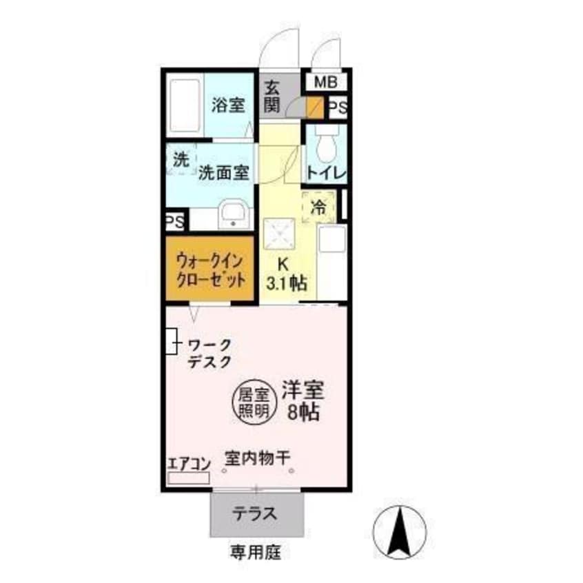 間取図 プリモフィオーレ