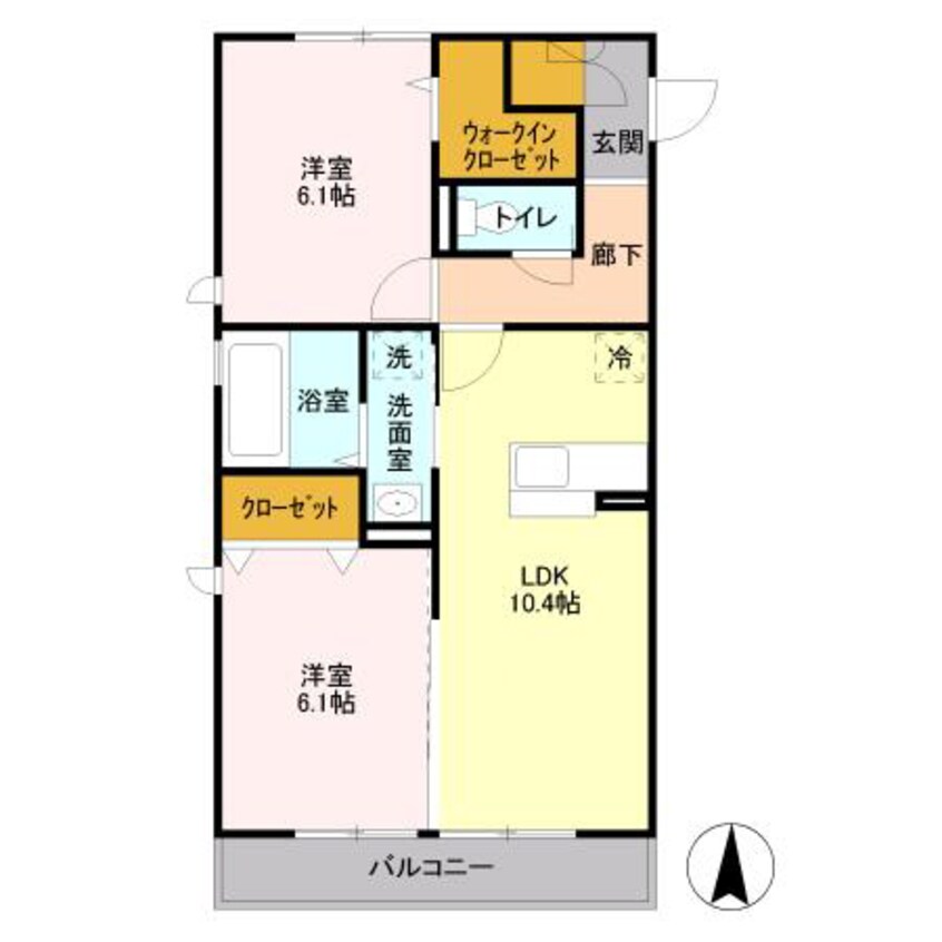 間取図 プリモフィオーレ