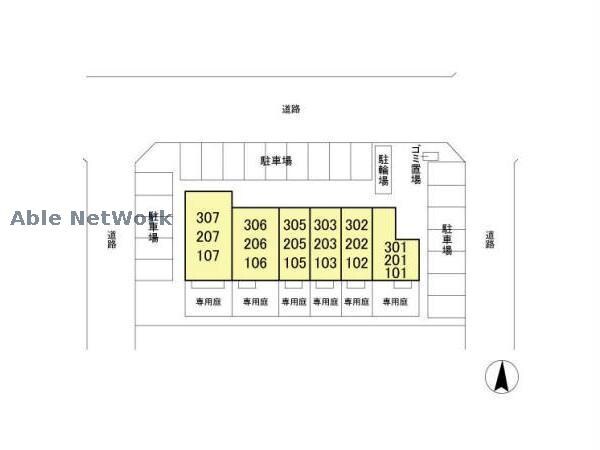 平面図 プリモフィオーレ