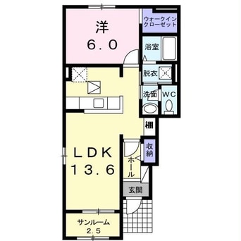 間取図 ライズアンドシャインⅢ