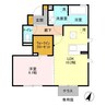 ＴＩＡＲＡⅠ　ティアラ1 1LDKの間取り