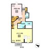 コンフォレスト 1LDKの間取り