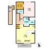 フェリジータ 1LDKの間取り