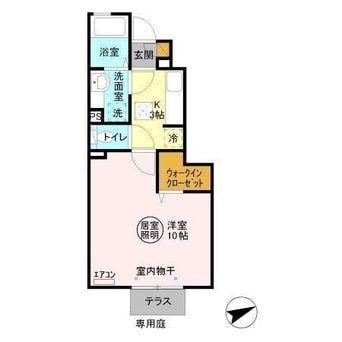 間取図 La splendeur  ﾗｽﾌﾟﾗﾝﾄﾞｩｰﾙ