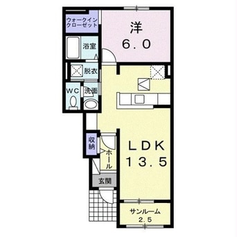 間取図 ベルセントポーリアＡ