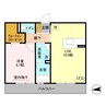 イーストパレス 1LDKの間取り