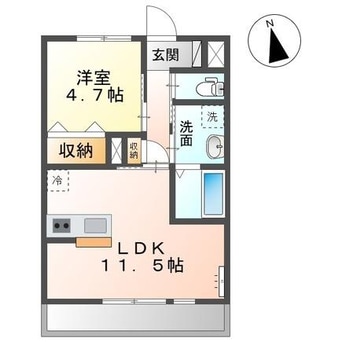間取図 アクアフェバリット