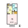 fortona木更津 1Kの間取り