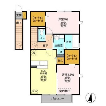 間取図 カモミールB
